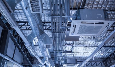 Cooling and air conditioning systems	Heating systems	Ventilation	Industrial ventilation	Clean room systems	Ice storage systems 